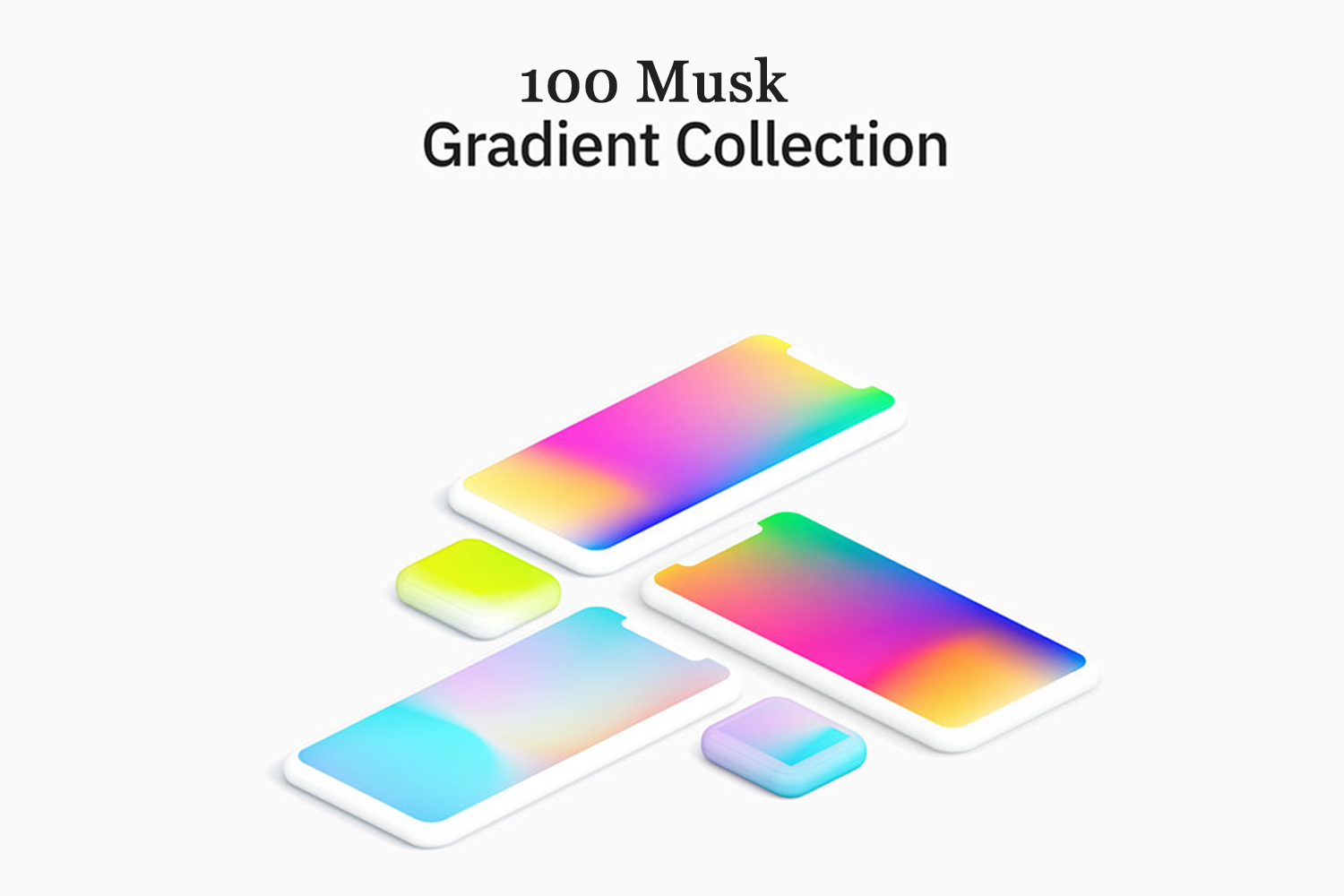 100 Mesh Gradients Collection