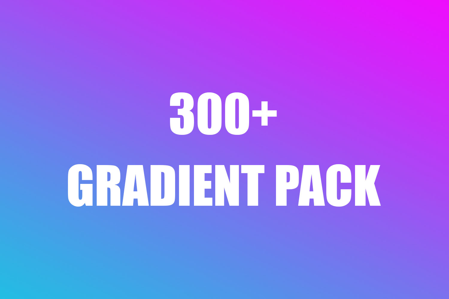 300 Gradient Pack PSD