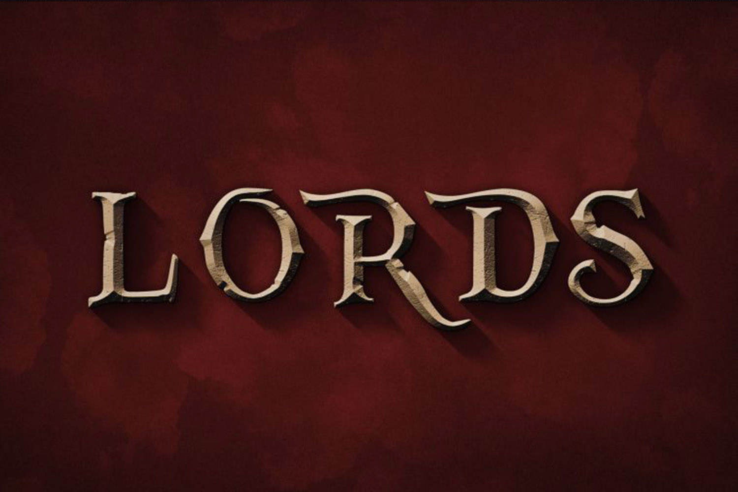 Free Lords Movie PSD Text Effect