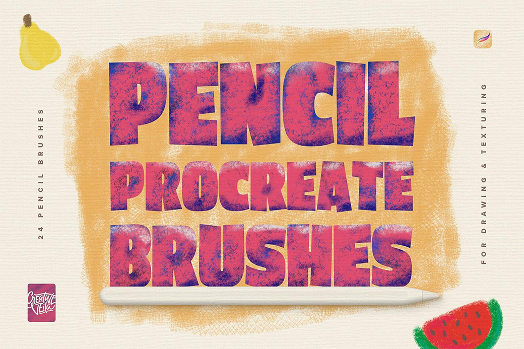 Free Procreate pencil Brushes