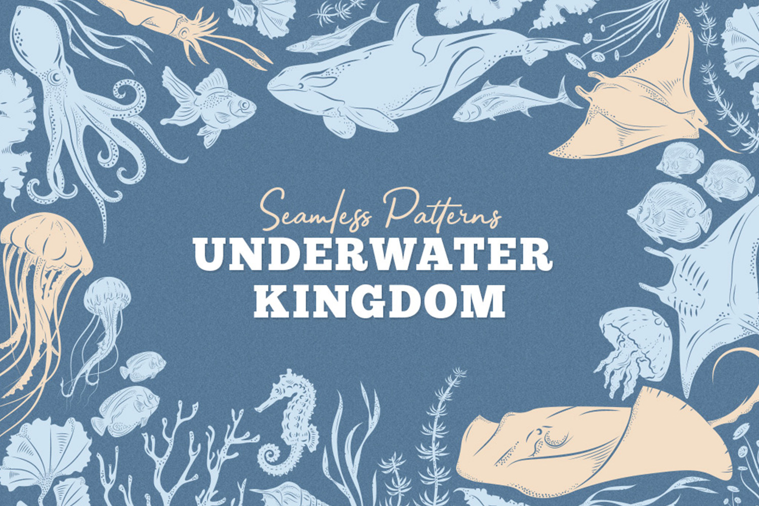 Underwater Kingdom Patterns Patterns Download