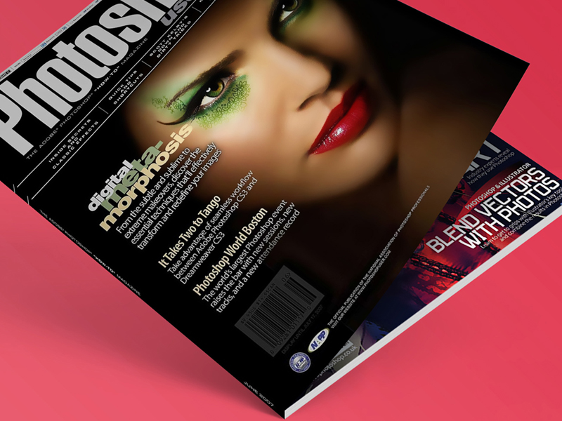  Flat Magazine Mockup Free Download