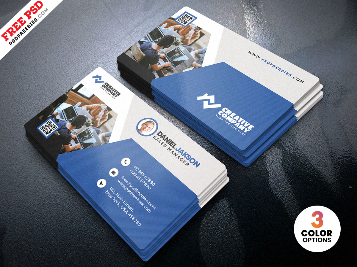 Best Corporate Business Card PSD Free Download