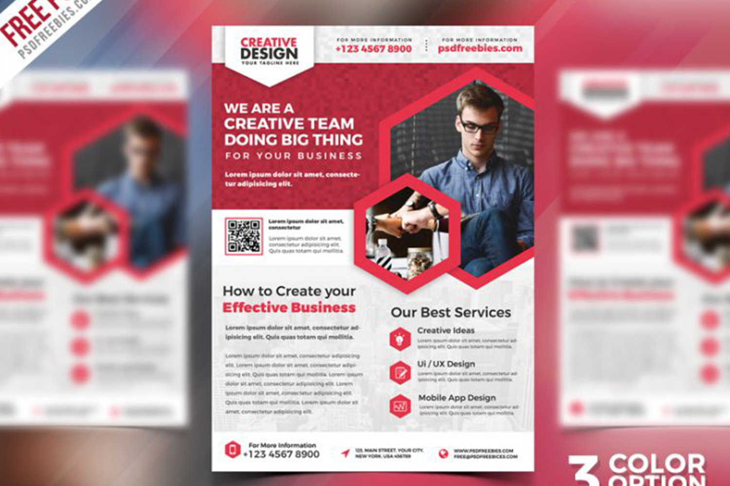 Business Promotional Flyer PSD Free Download