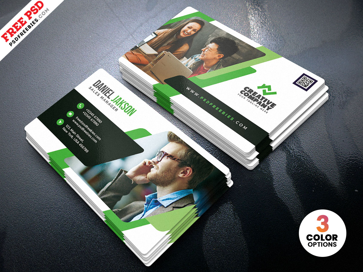Creative Multipurpose Business Card PSD Free Download