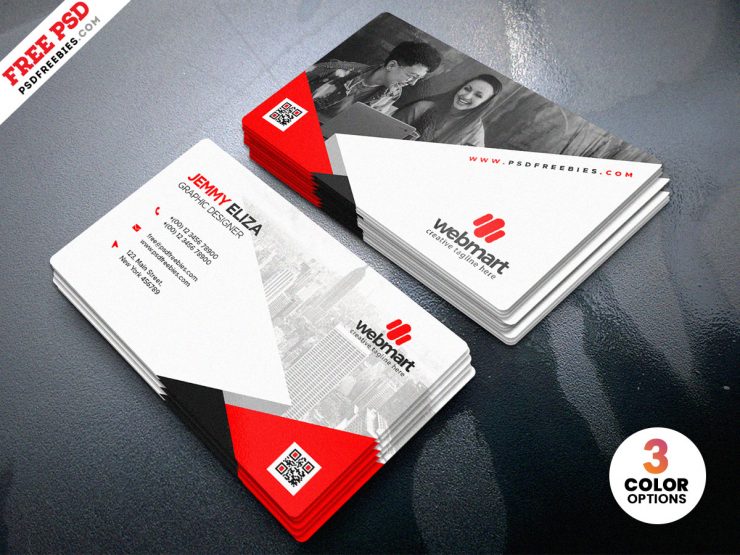 Designer Modern Business Card Template PSD Free Download