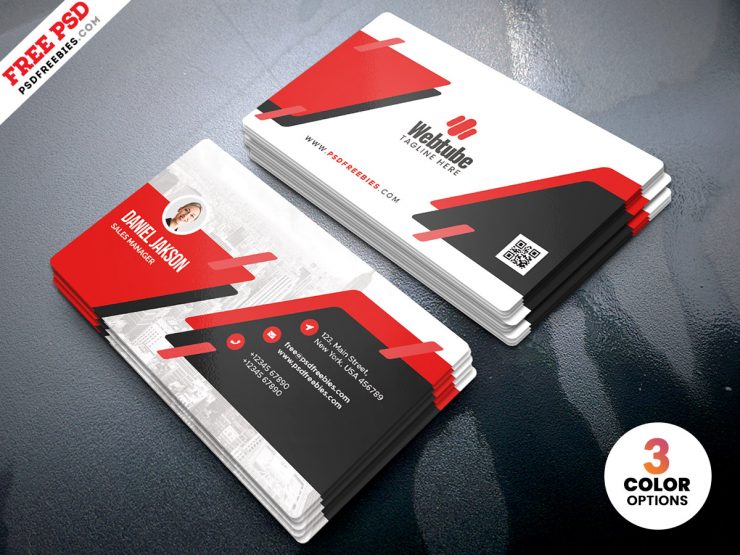 High Quality Business Card Design PSD Free Download