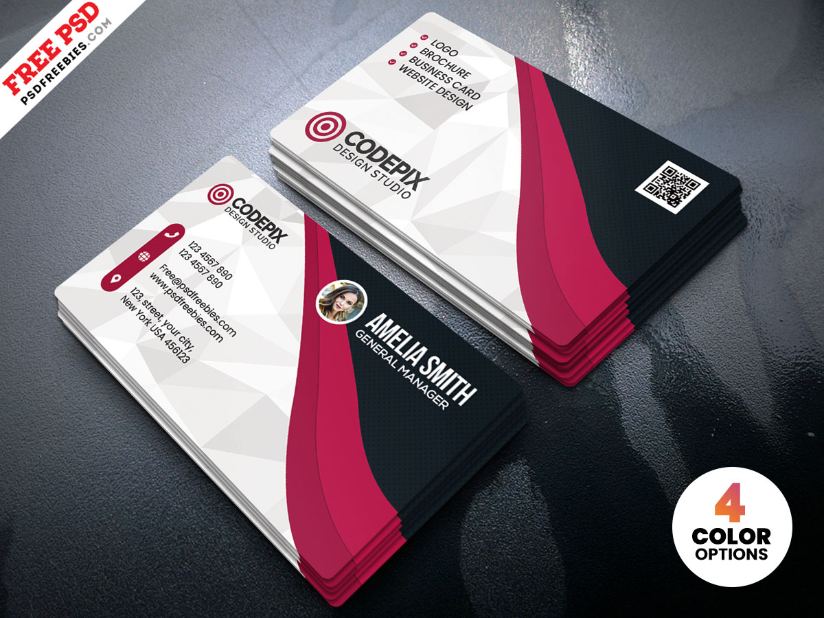 Multipurpose Business Card PSD Free Download