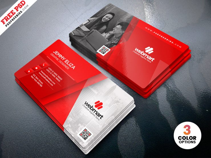 Multipurpose Designer Personal Business Card PSD Free Download