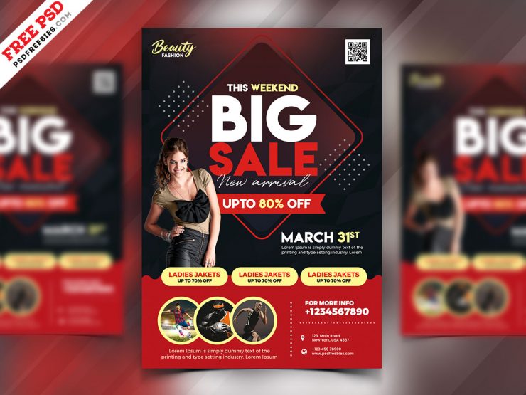 Special Offer Sale Flyer PSD Free Download