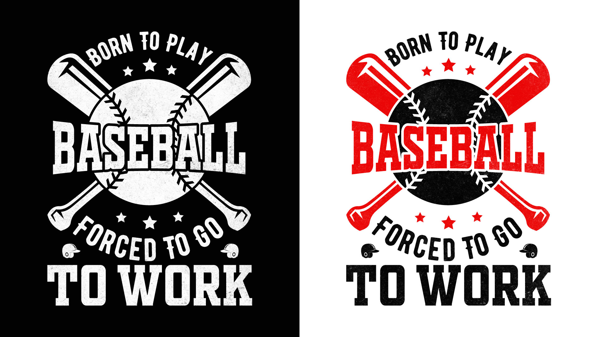 Vintage Baseball T-shirt, Born To Play Baseball Forced To Go To