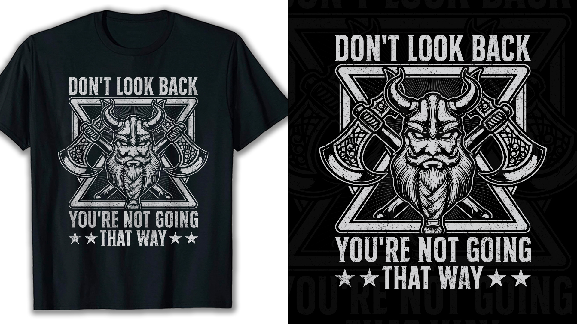Viking T-Shirt Design Tutorial In Illustrator | Create Viking Designs | T-Shirt Design Bangla