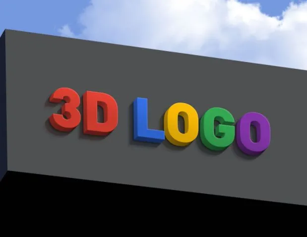 10 Realistic 3D Logo