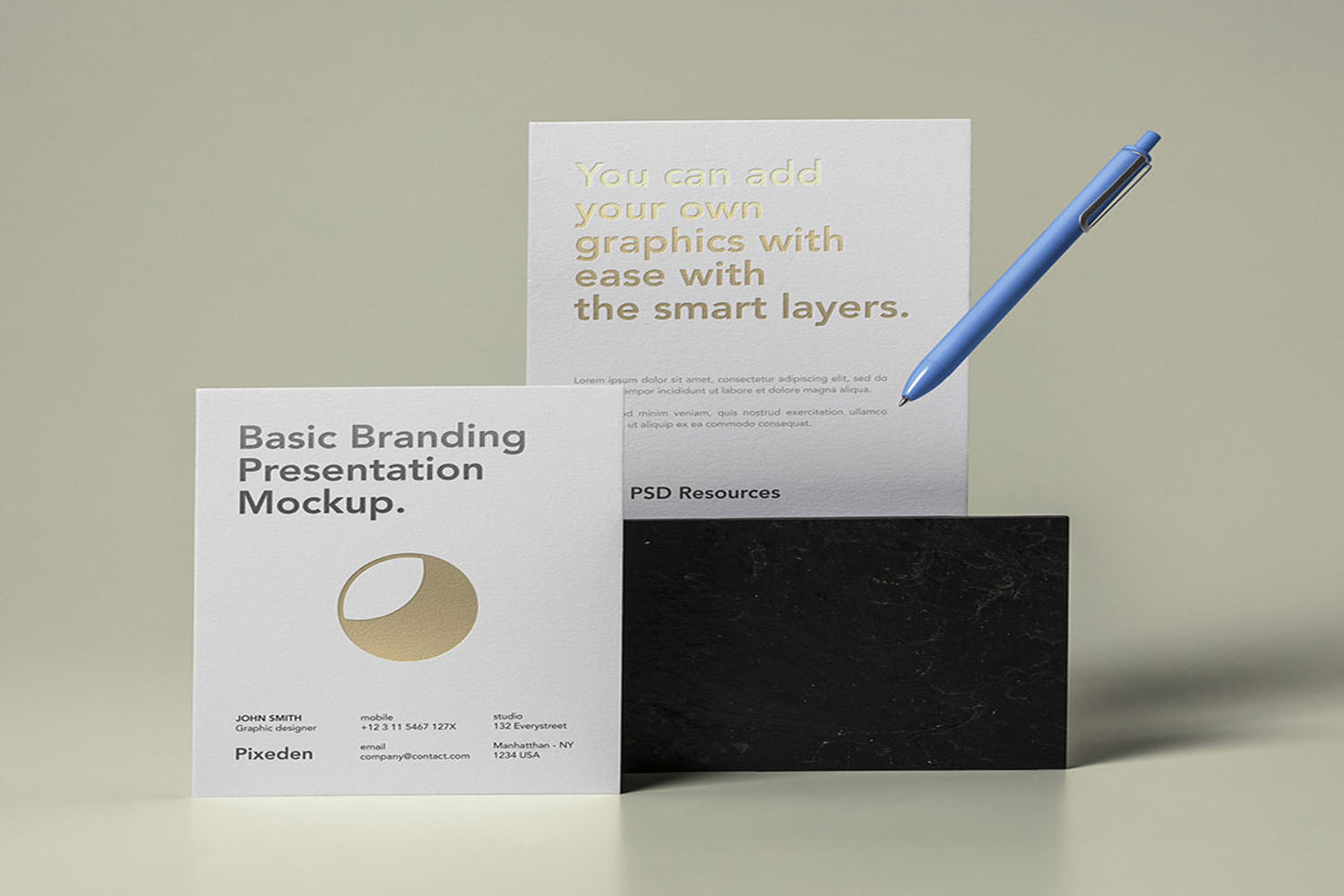 Branding Paper Stationery Mockups Free Download