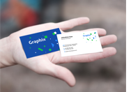Business Card In Hand Mockup Free Download