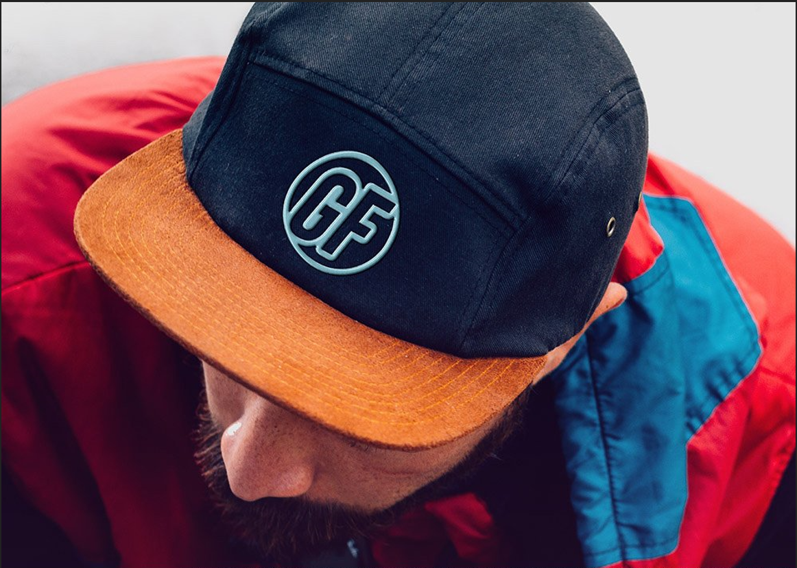 Cap With Realistic Embroidered Logo Mockup Free Download