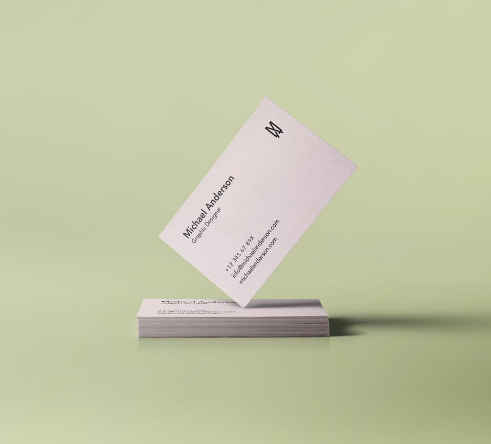 Cool Psd Business Card Mockup Free Download