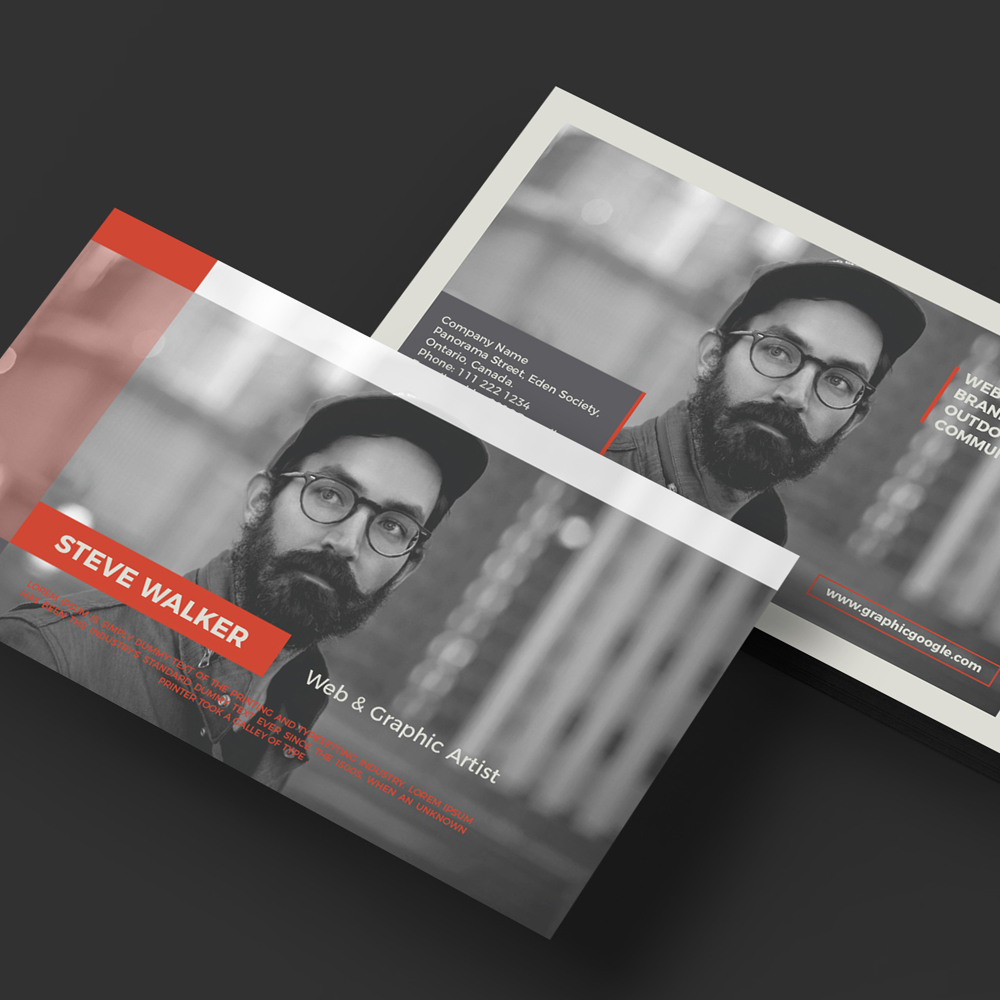Creative Graphic Artist Business Card Template Free Download