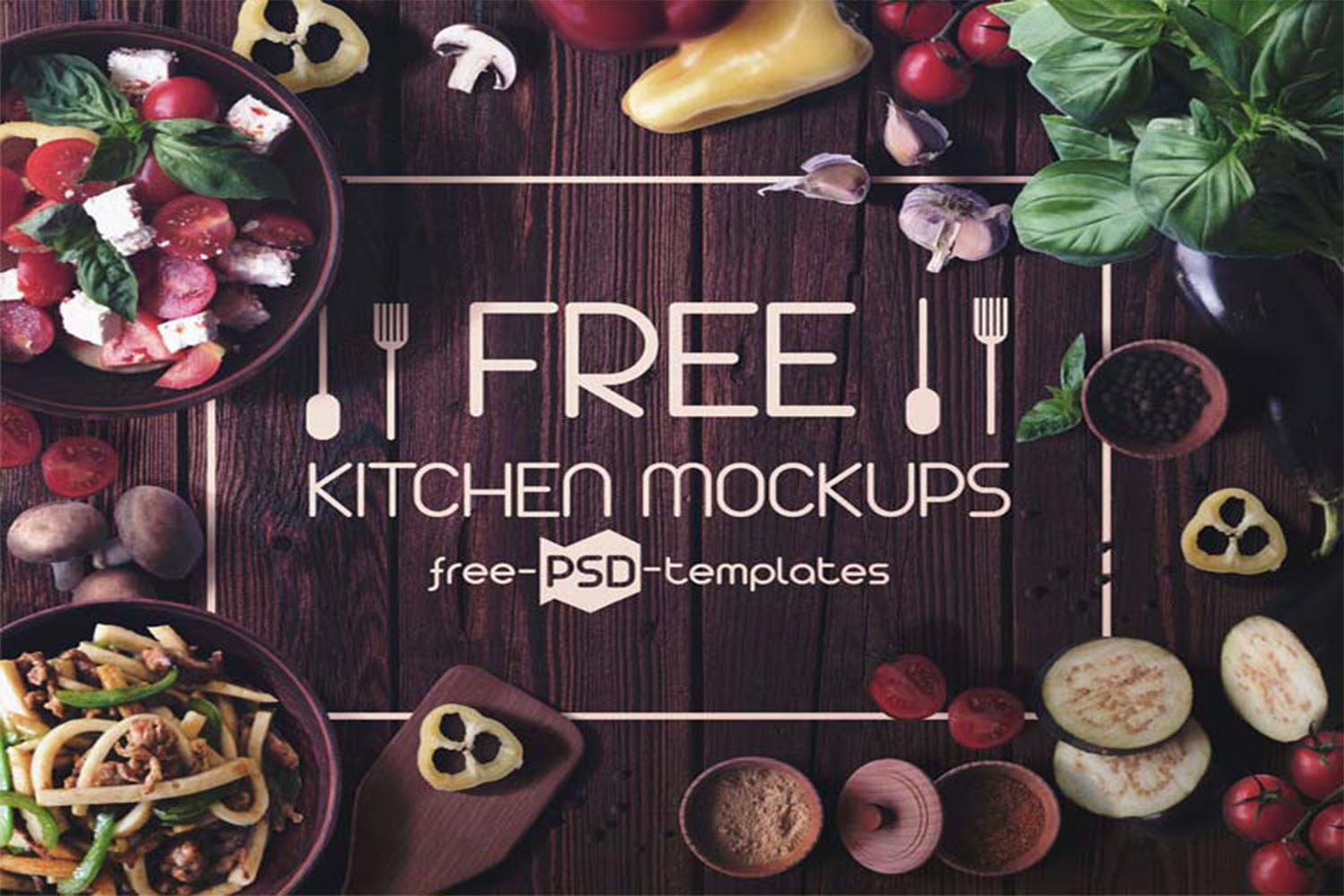 Kitchen Mockups free download