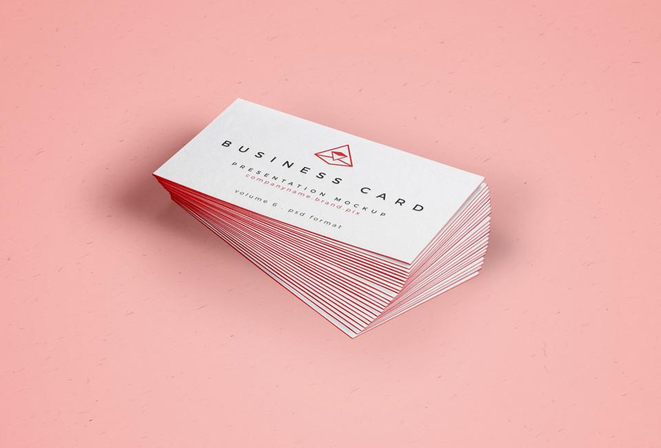 Psd Business Card Mockup Free Download