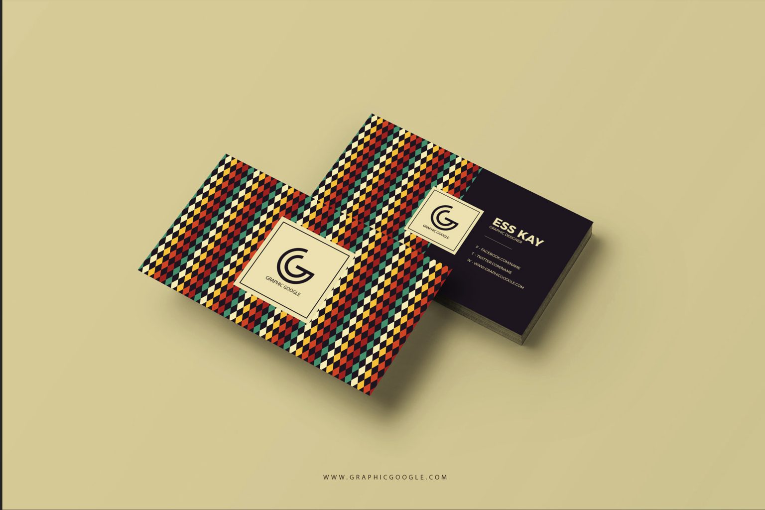 Retro Vintage Business Card Template Free Download