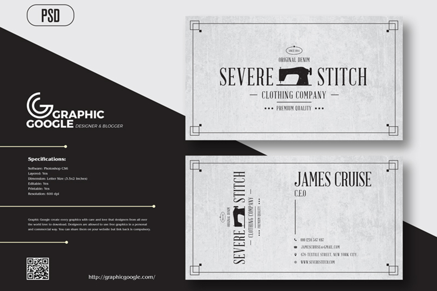 Sewing Business Card Design Template of 2021 Free Download
