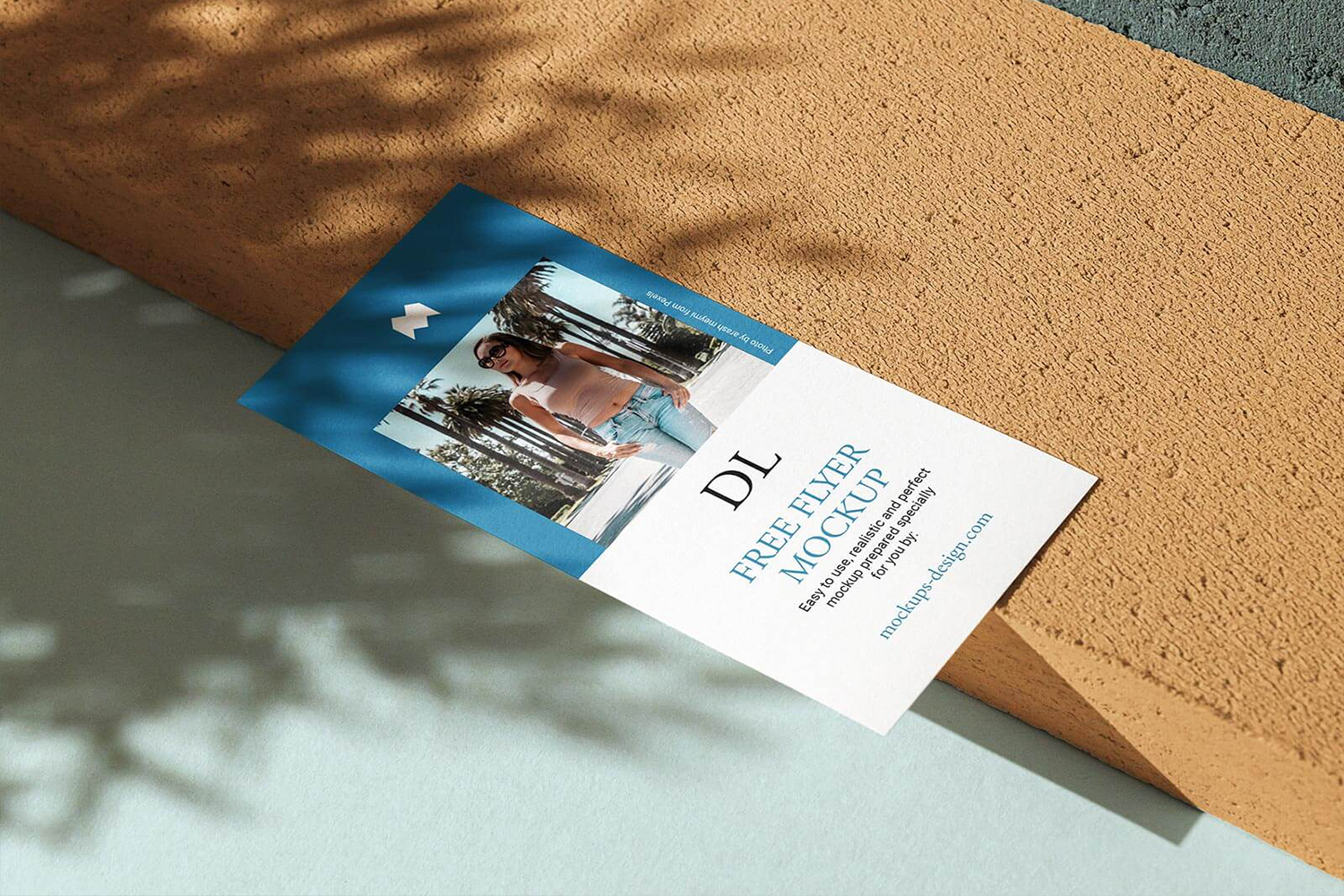 Shadow DL Flyer Mockup PSD Free Download