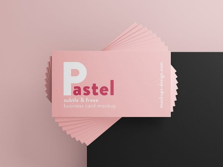 business cards mockup Free Download