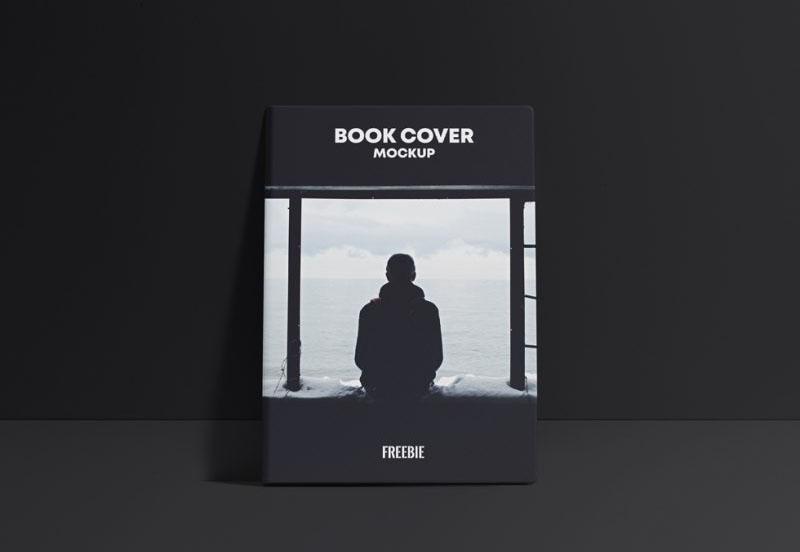 Book Cover Scene Mockup Free Download