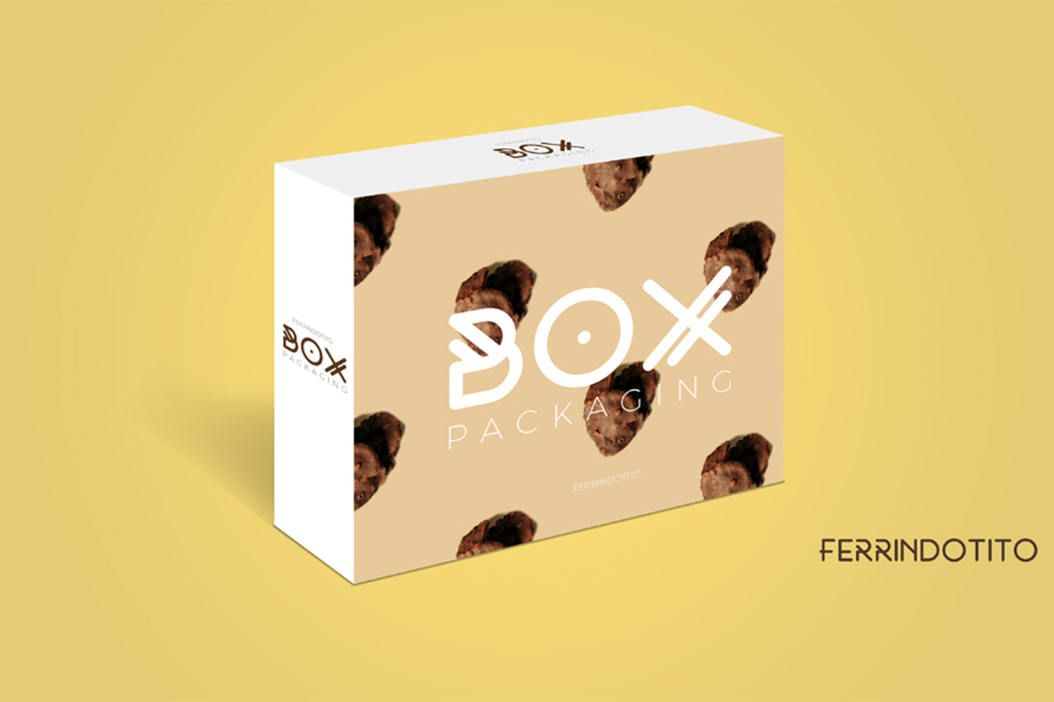 Box Packaging MockUp Free Download
