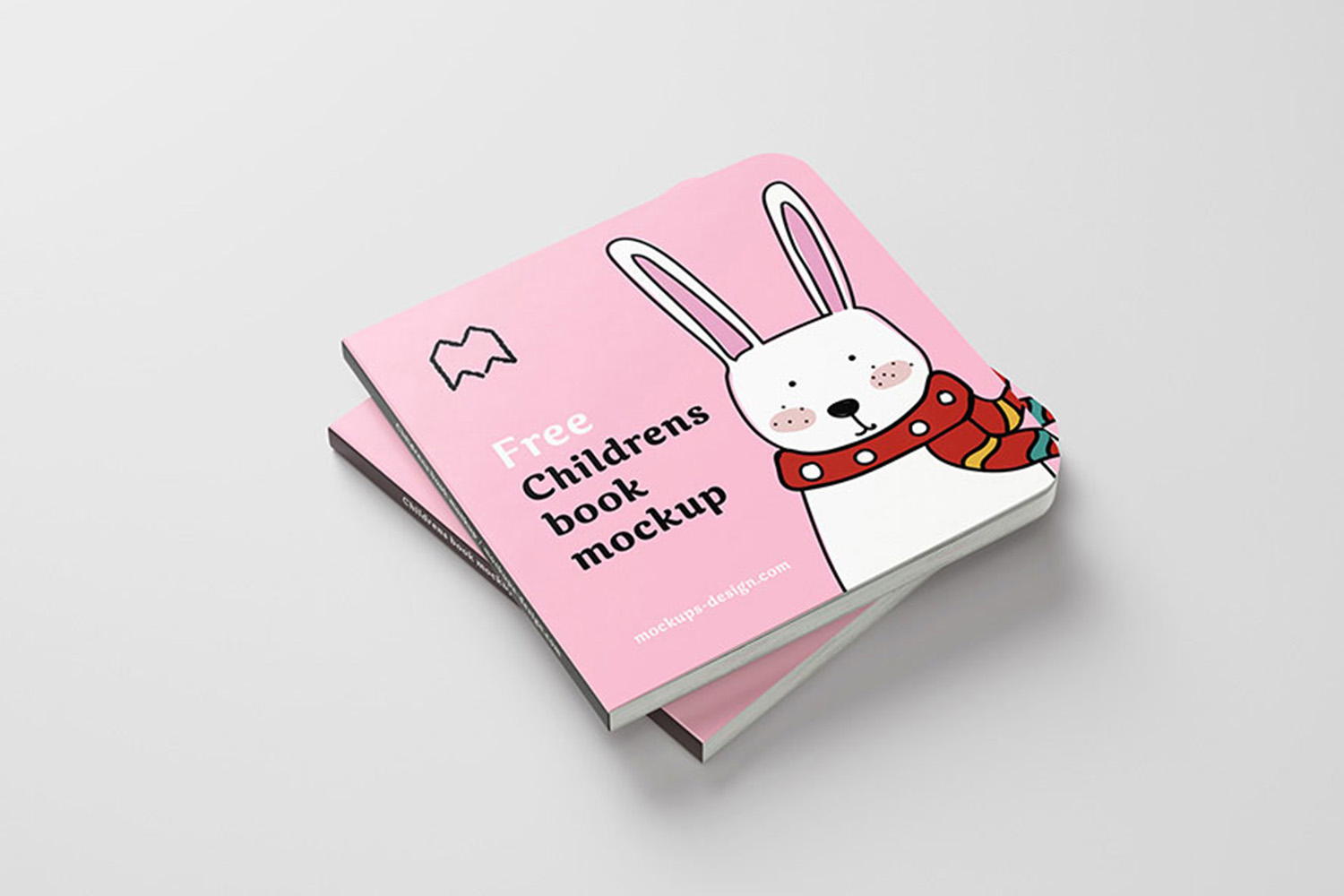 Childrens Book Mockup Free Download