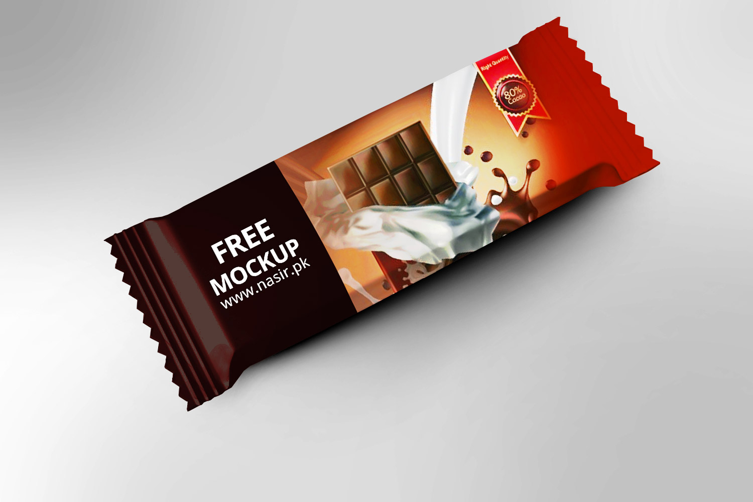 Chocolate Bar Mockup Free Download