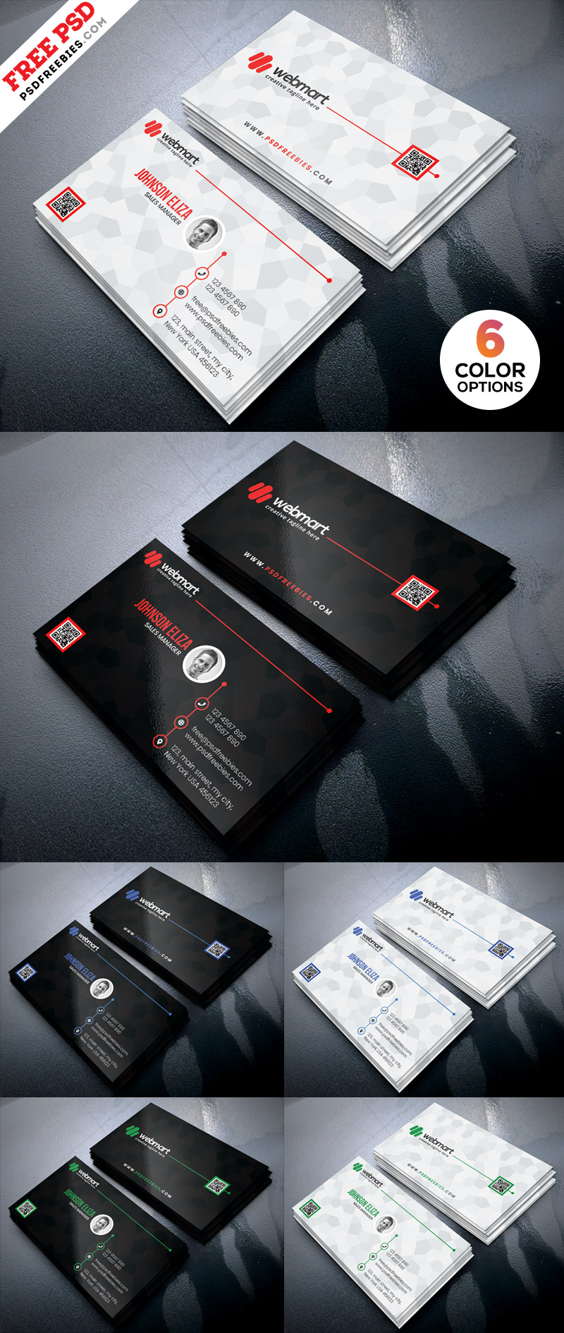 Clean Simple Business Card Free Download