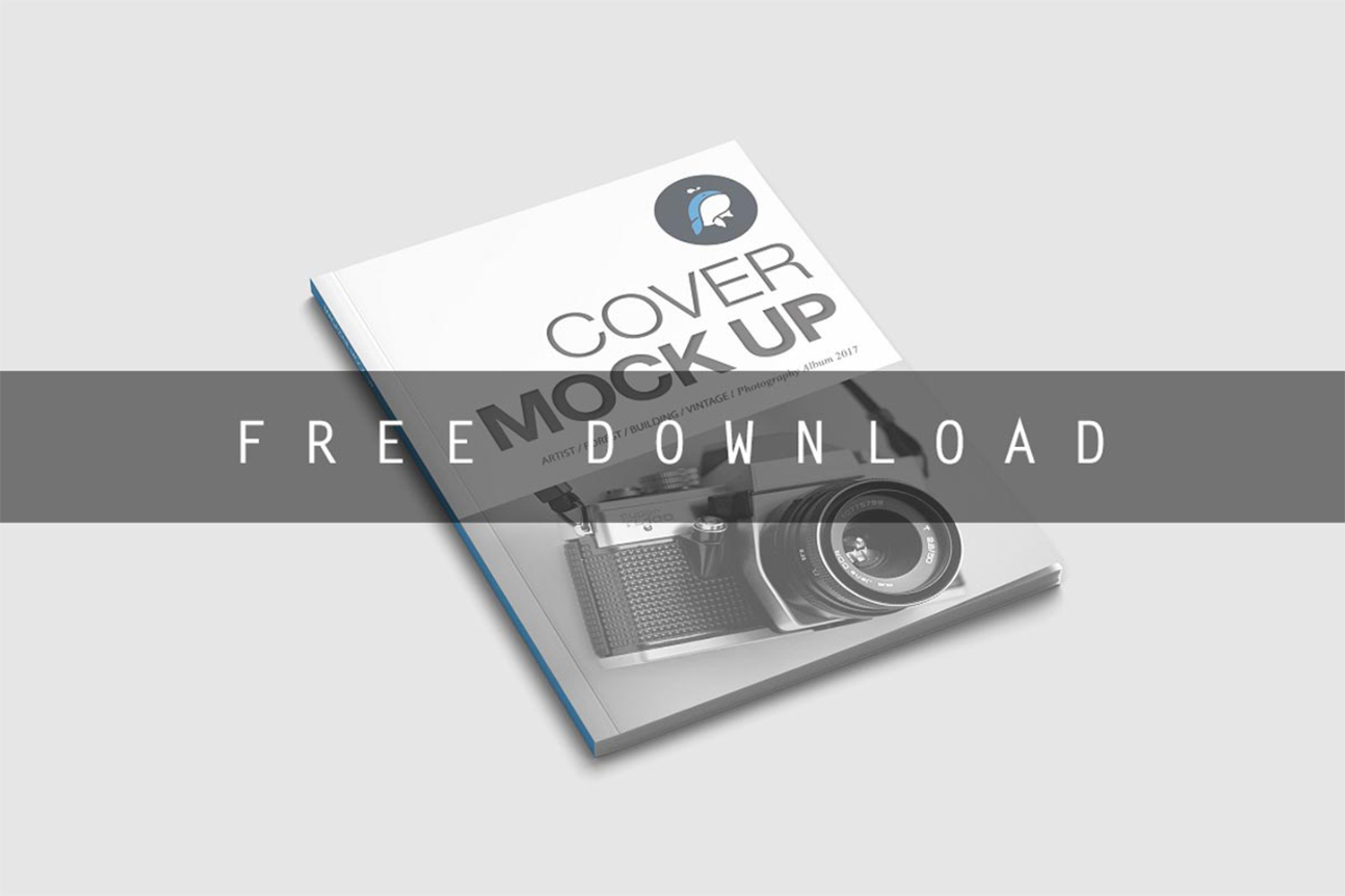 Cover Magazine Mockup Free Download