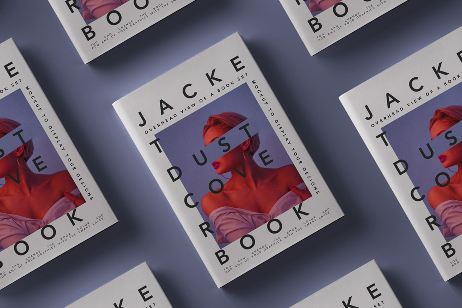 Dust Cover Book Mockup Free Download