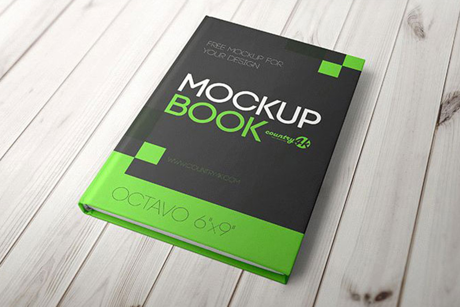 Hardcover Book Mockup Free Download