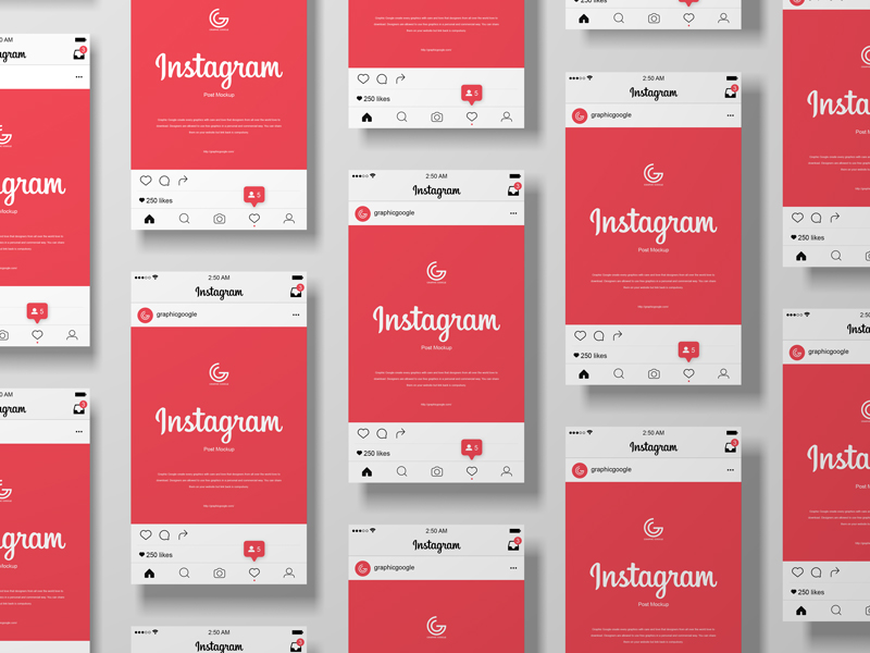 Instagram Post Mockup For 2020 Free Download