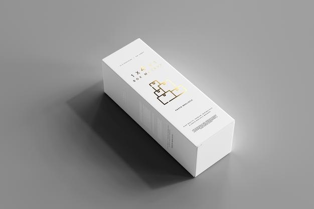 Isolated box mockup Free Download