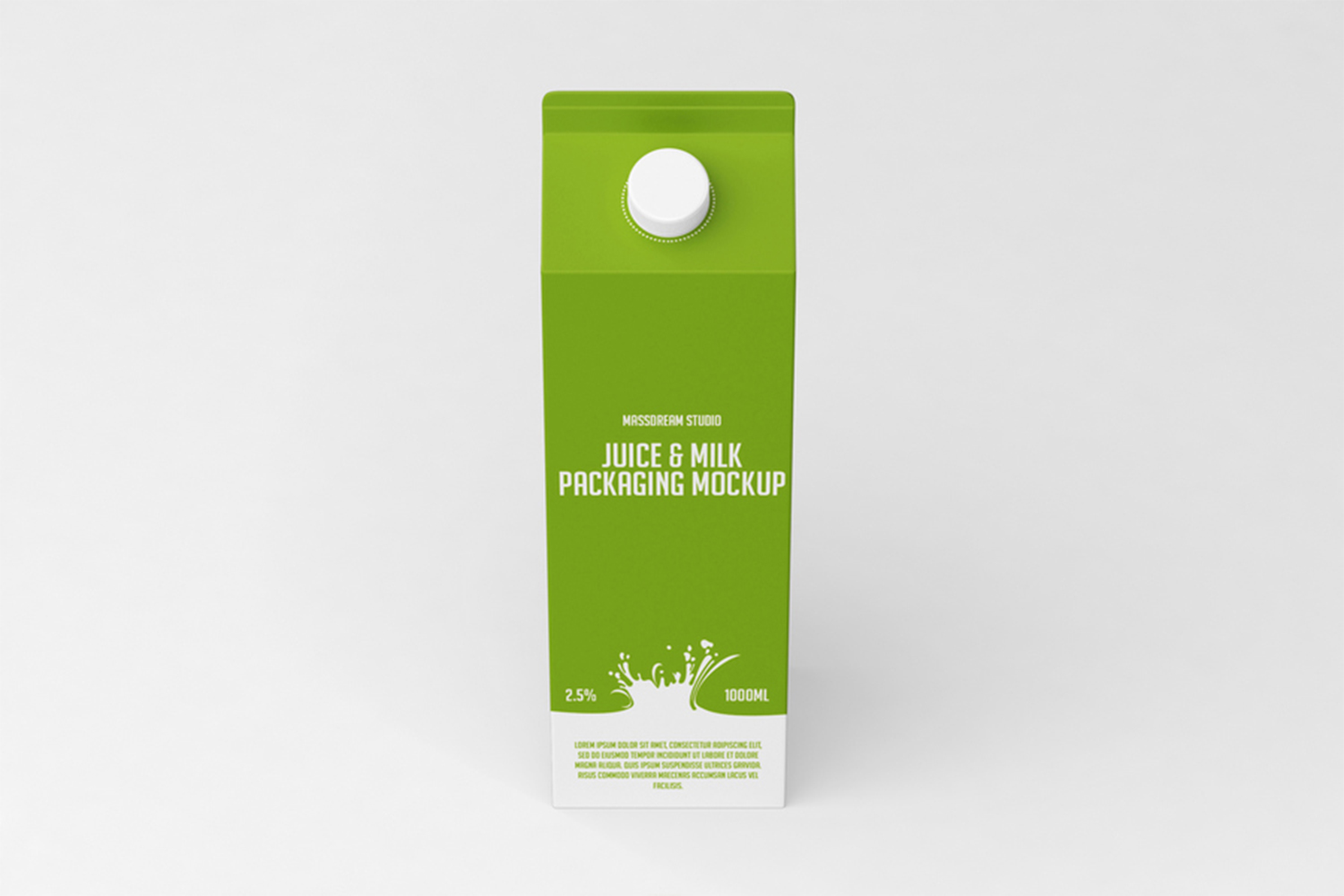 Juice Packaging Mockup Free Download