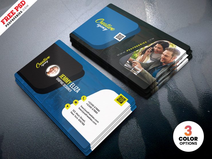 Multipurpose Creative Personal Business Card PSD Free Download