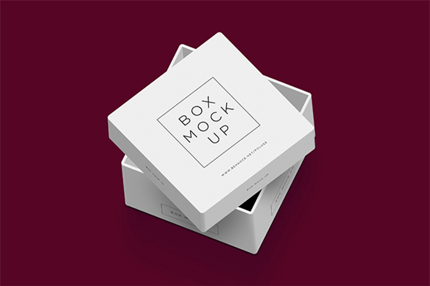 Packaging Box Mockup Free Download