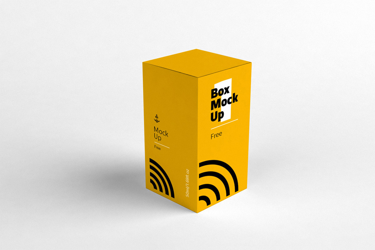 Paper Box Mockup Free Download