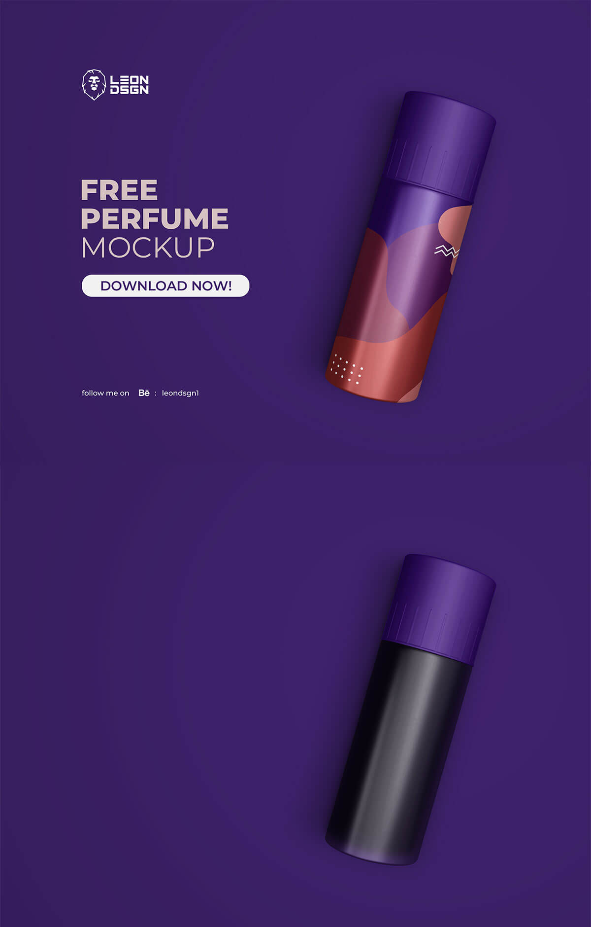 Perfume Mockup Free Download
