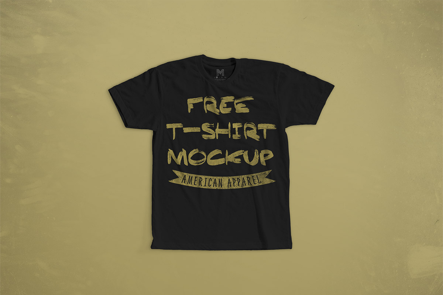 Poly Cotton T-Shirt Mockup Free Download