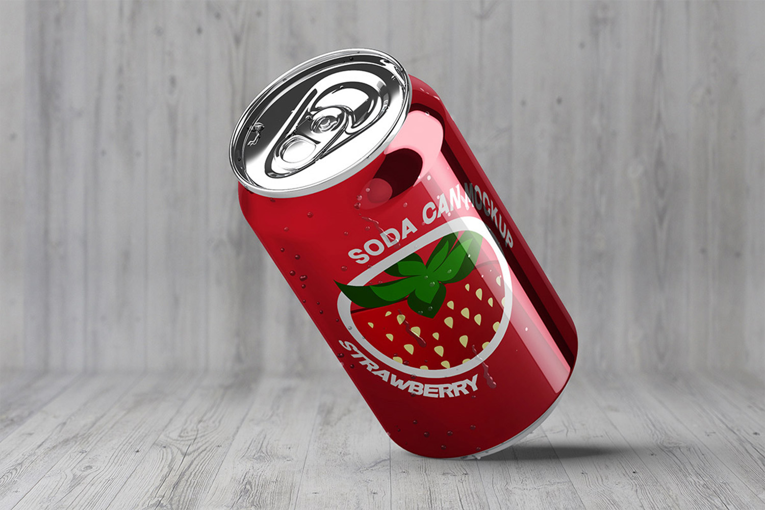 Soda Can Mockup Free Download
