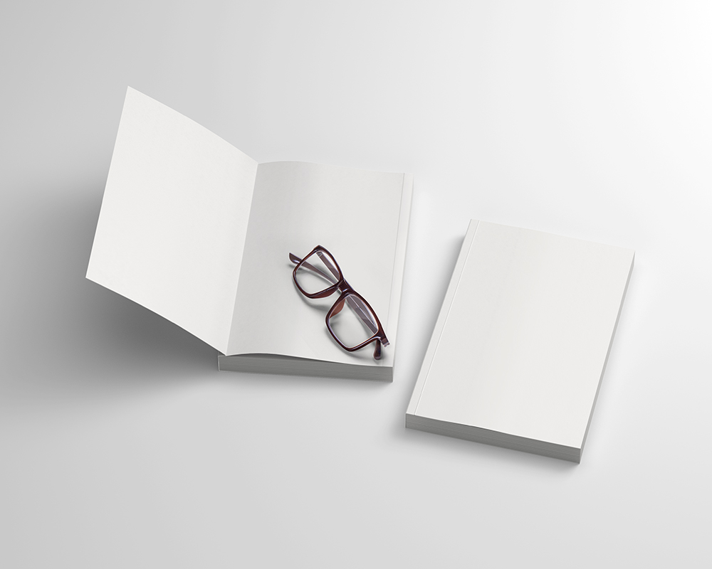 Soft Cover Book Mockup Free Download