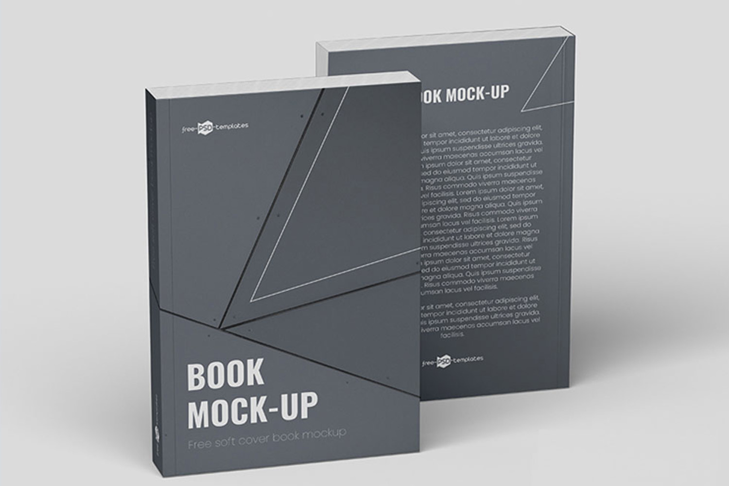 Softcover Book Mockup Free Download