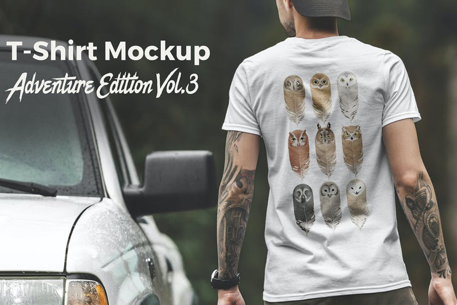 T-Shirt Mockup Adventure Edition Mockup Free Download